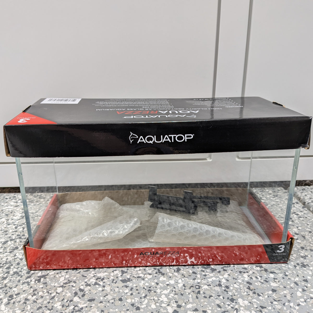 Aquatop 3-gallon Glass Tank with Lid
