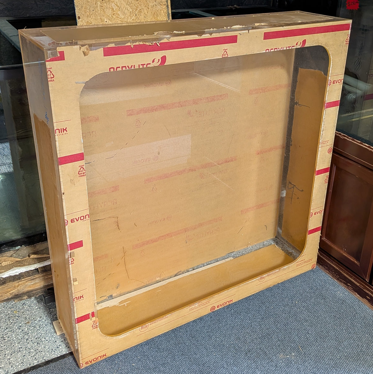 (New) 120-gallon Drilled Shallow Acrylic Frag Tank