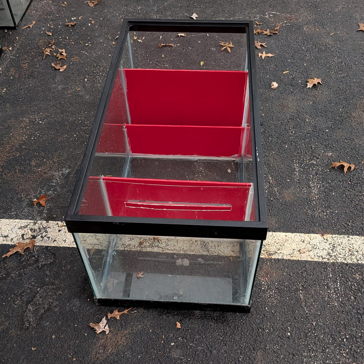 (Used) 45-gallon Glass Sump