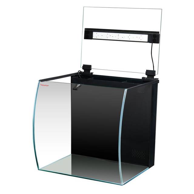 Aquatop 13.5-gallon Bow Front Glass Aquarium Kit, BFK-13