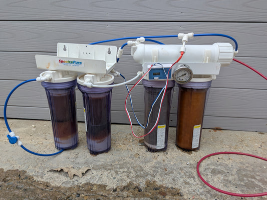 Four-unit RO/DI w/ TDS meter