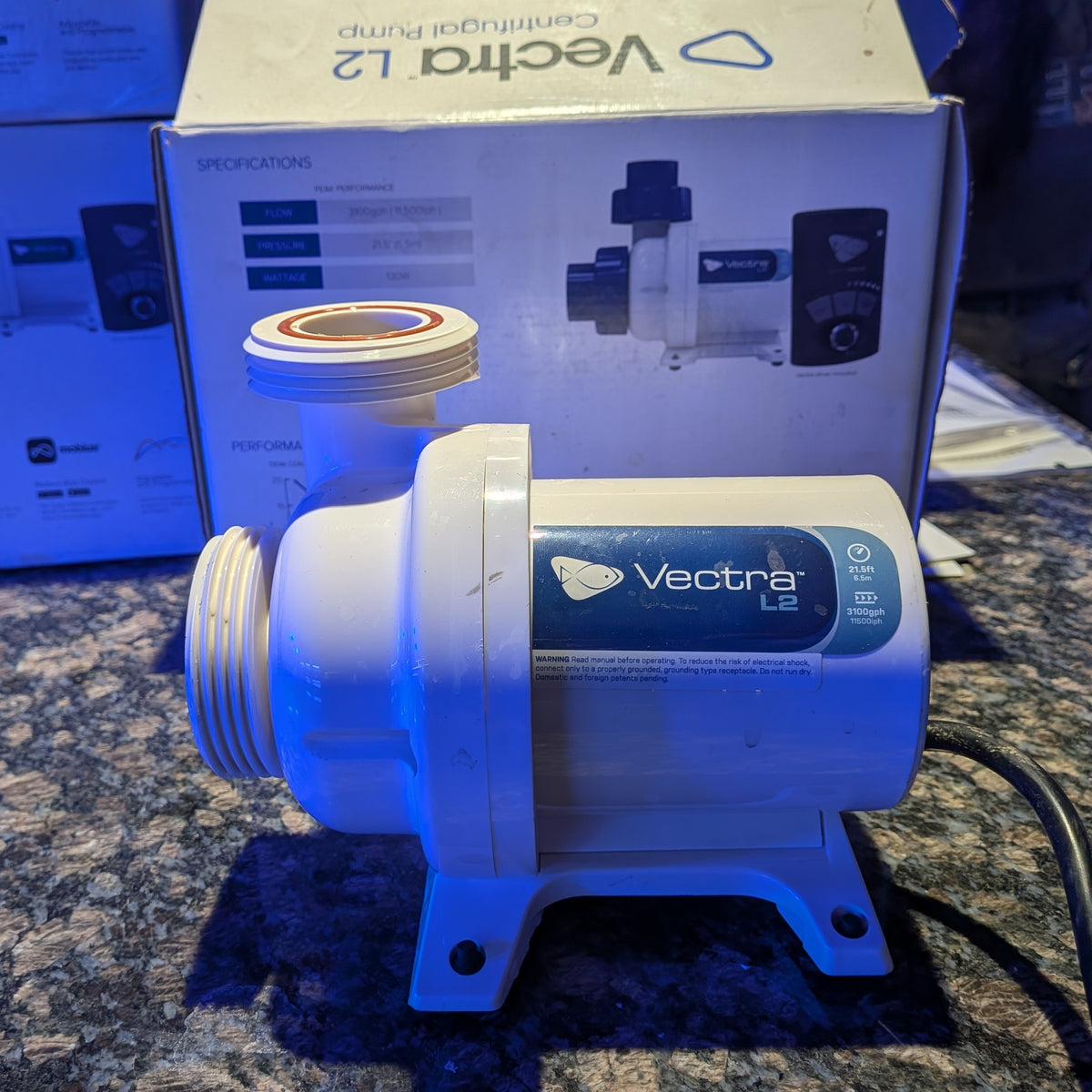 Vectra L2 - Mobius Ready DC Return Pump (3100 GPH)