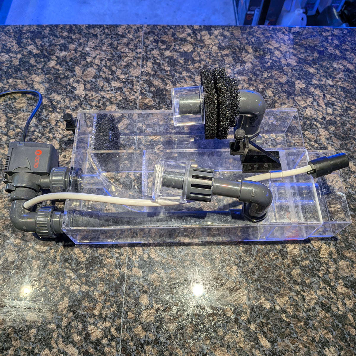 Classic 1000-HOB Hang on the Back Protein Skimmer with External Pump