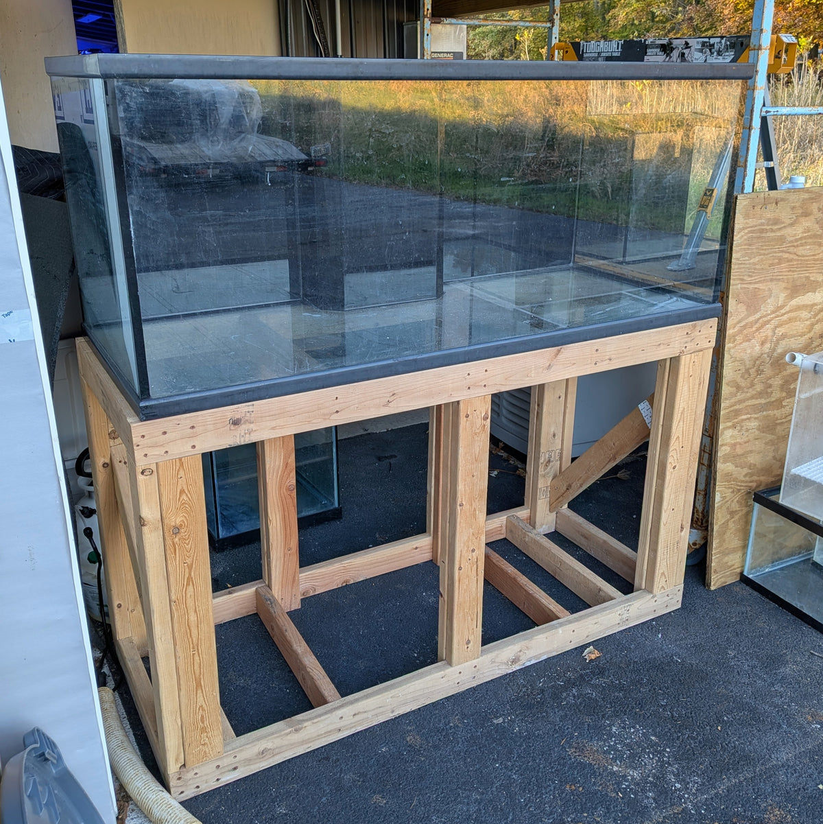 Rref Tank (Used) 155-gallon Planet Aquarium Tank & Stand – Reef Systems Coral ...