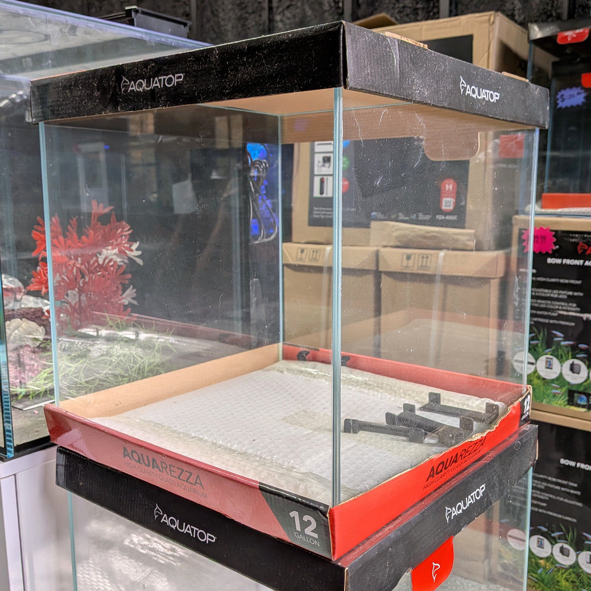 Aquatop 12-gallon Glass Tank and Lid